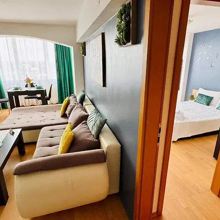 شقة Sholiday Modern La Etajul 8 Cu Panoramica In تيميشورا